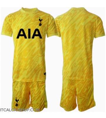 Tottenham Hotspur Portiere Prima Maglia Bambino 2024-25 Manica Corta (+ Pantaloni corti)